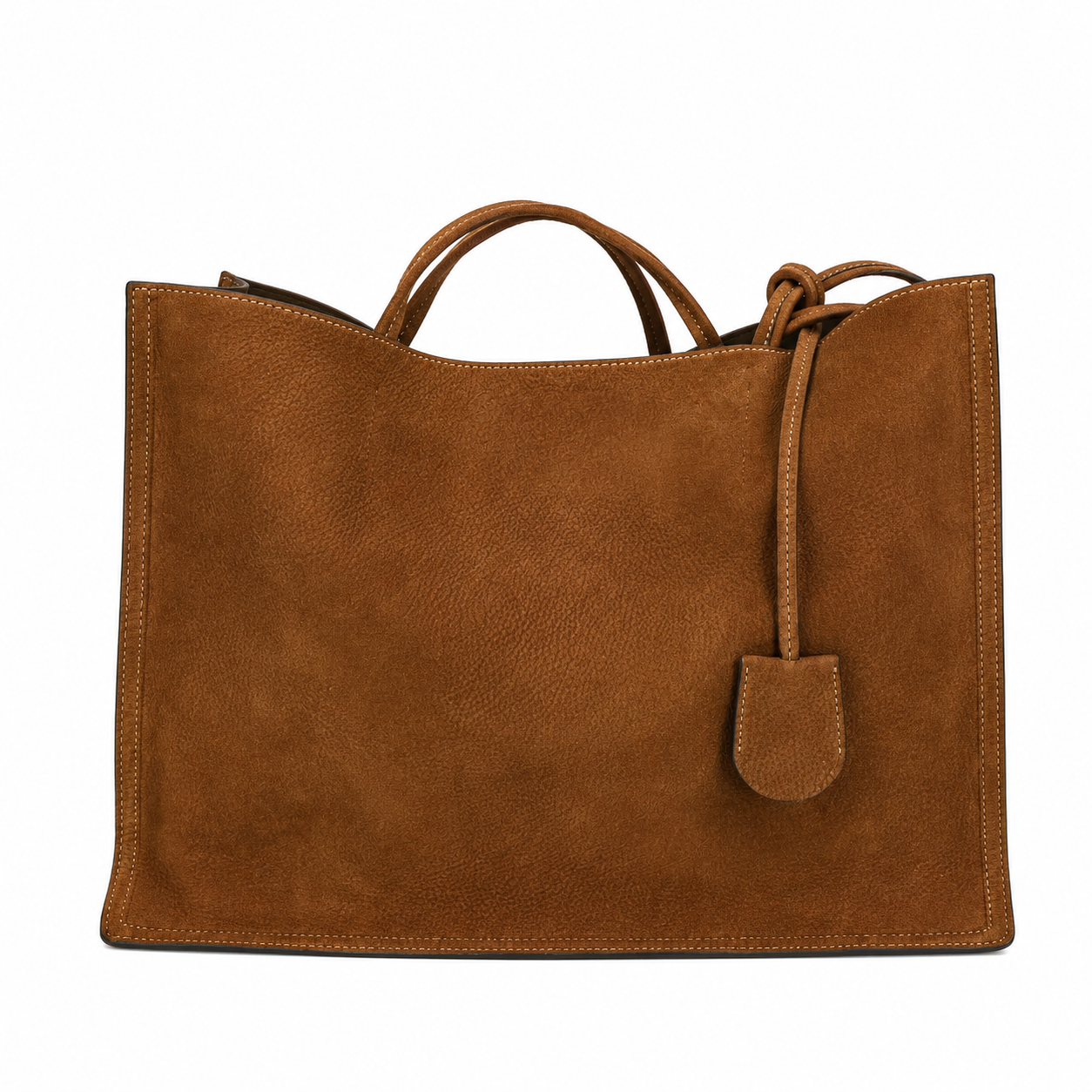 Suede Large Shoulder Tote