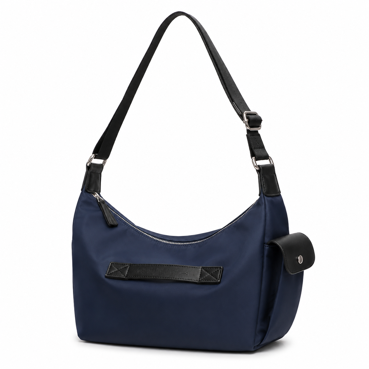 Nylon Hobo Shoulder Bag