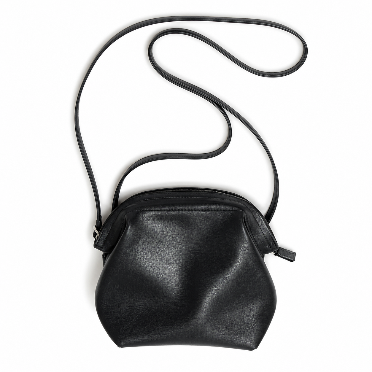 Mini Leather Crossbody Pouch