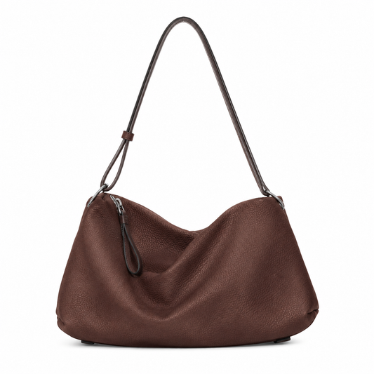 Slouchy Leather Crossbody Bag