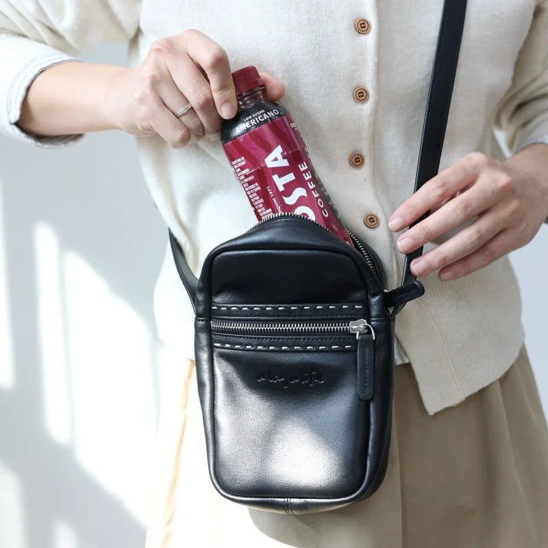 Leather Phone Crossbody Bag