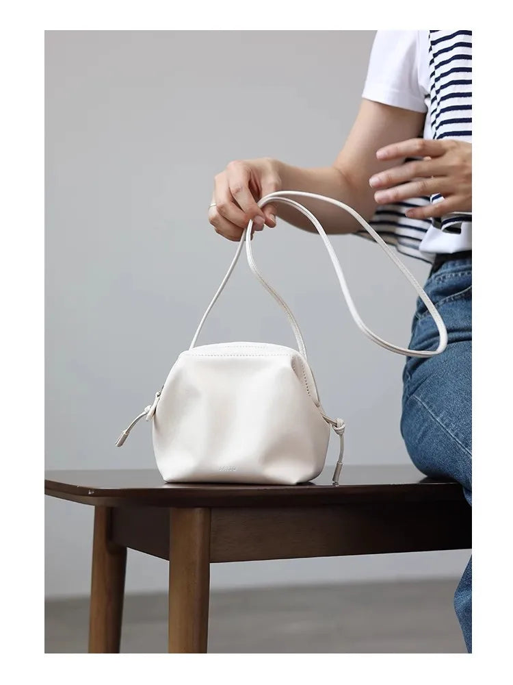 Mini Leather Crossbody Pouch