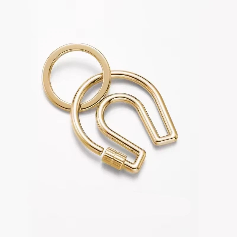 Letter Pendant Keychain Bag Charm