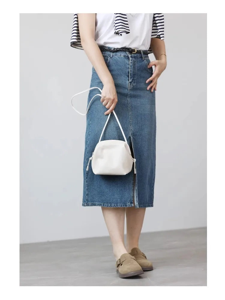 Mini Leather Crossbody Pouch