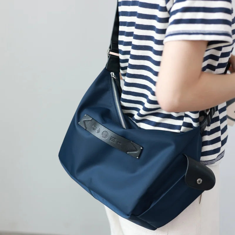 Nylon Hobo Shoulder Bag
