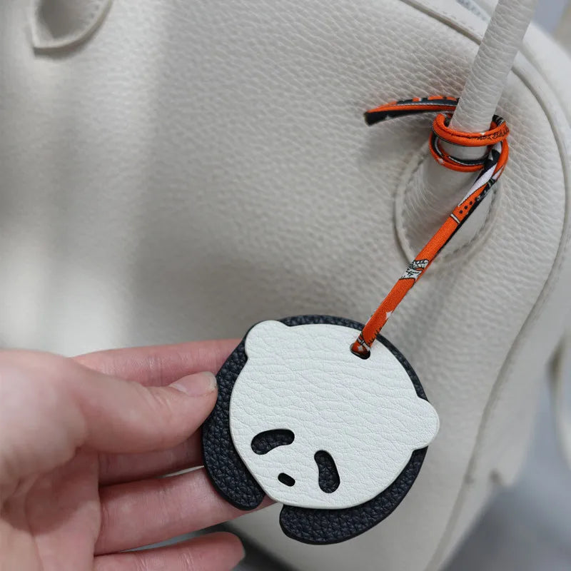 Novelty Leather Bag Charm
