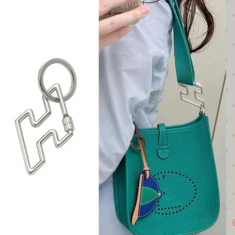 Letter Pendant Keychain Bag Charm