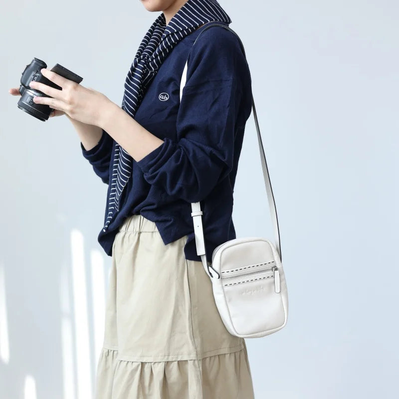 Leather Phone Crossbody Bag