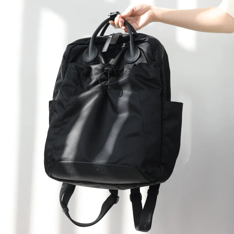 Nylon Drawstring Travel Backpack