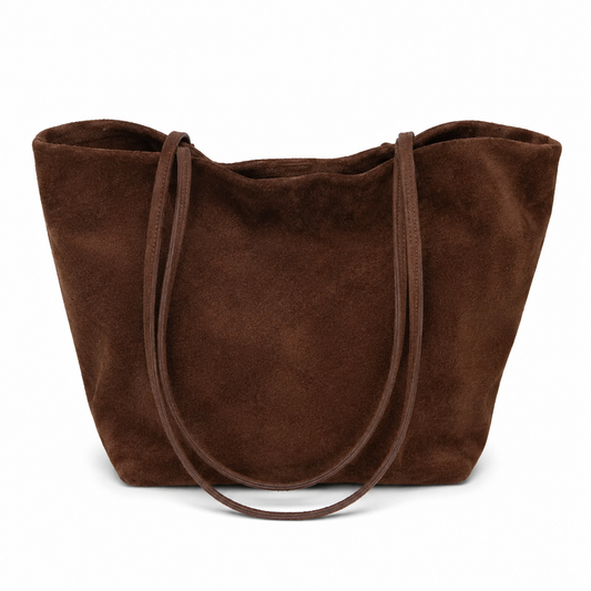 Suede Soft Tote Bag