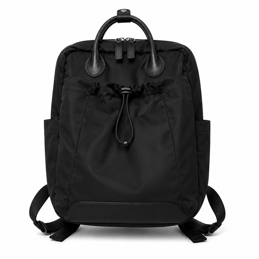 Nylon Drawstring Travel Backpack
